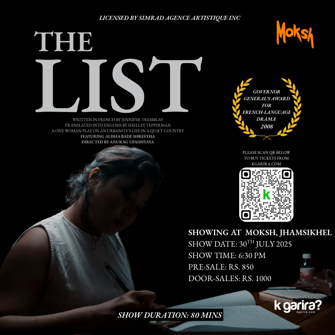 The List - A One-Woman Act