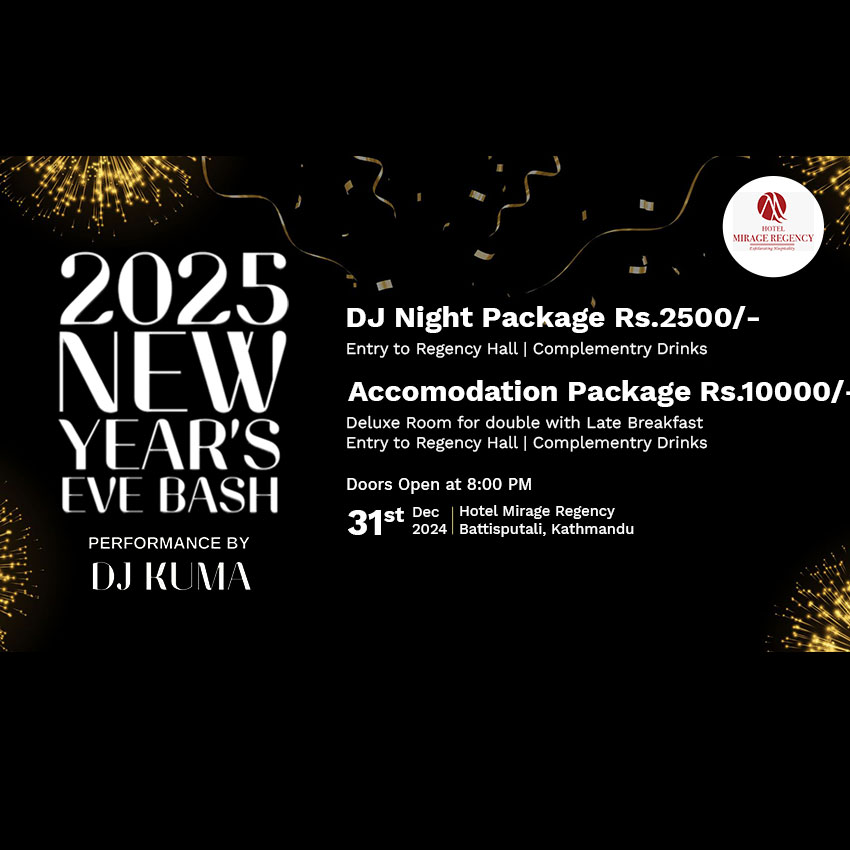2025 New Year's Eve Bash By Hotel Mirage Regency