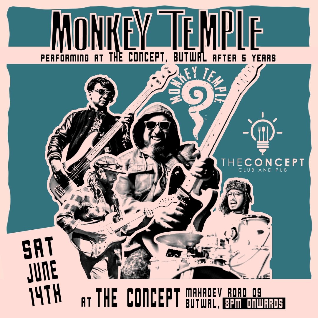 Monkey Temple LIVE at The Concept