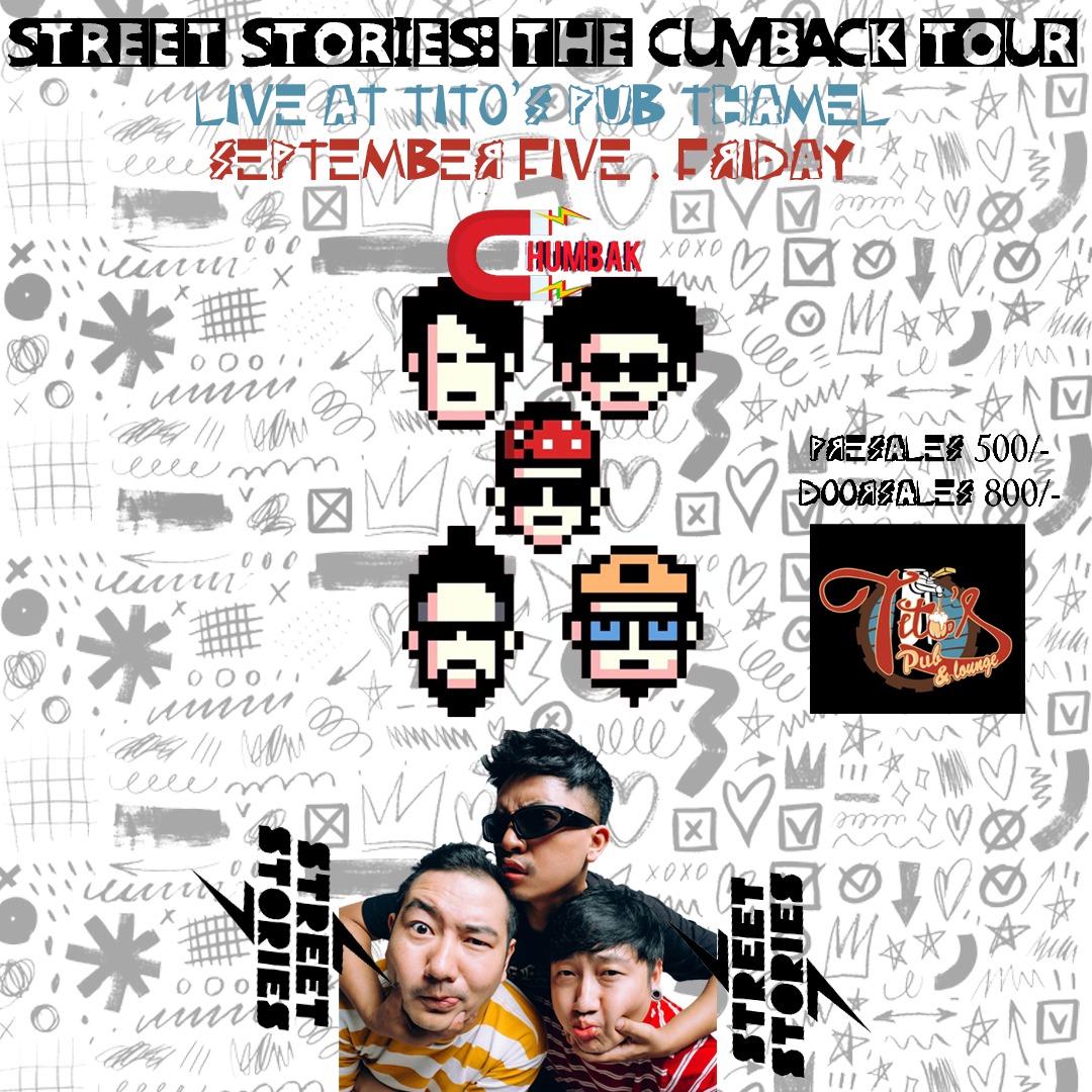STREET STORIES (INDIA) X CHUMBAK: LIVE AT TITO'S PUB THAMEL